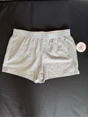 NEW! SO Women’s Light Gray Athletic Lounge Cheer Shorts